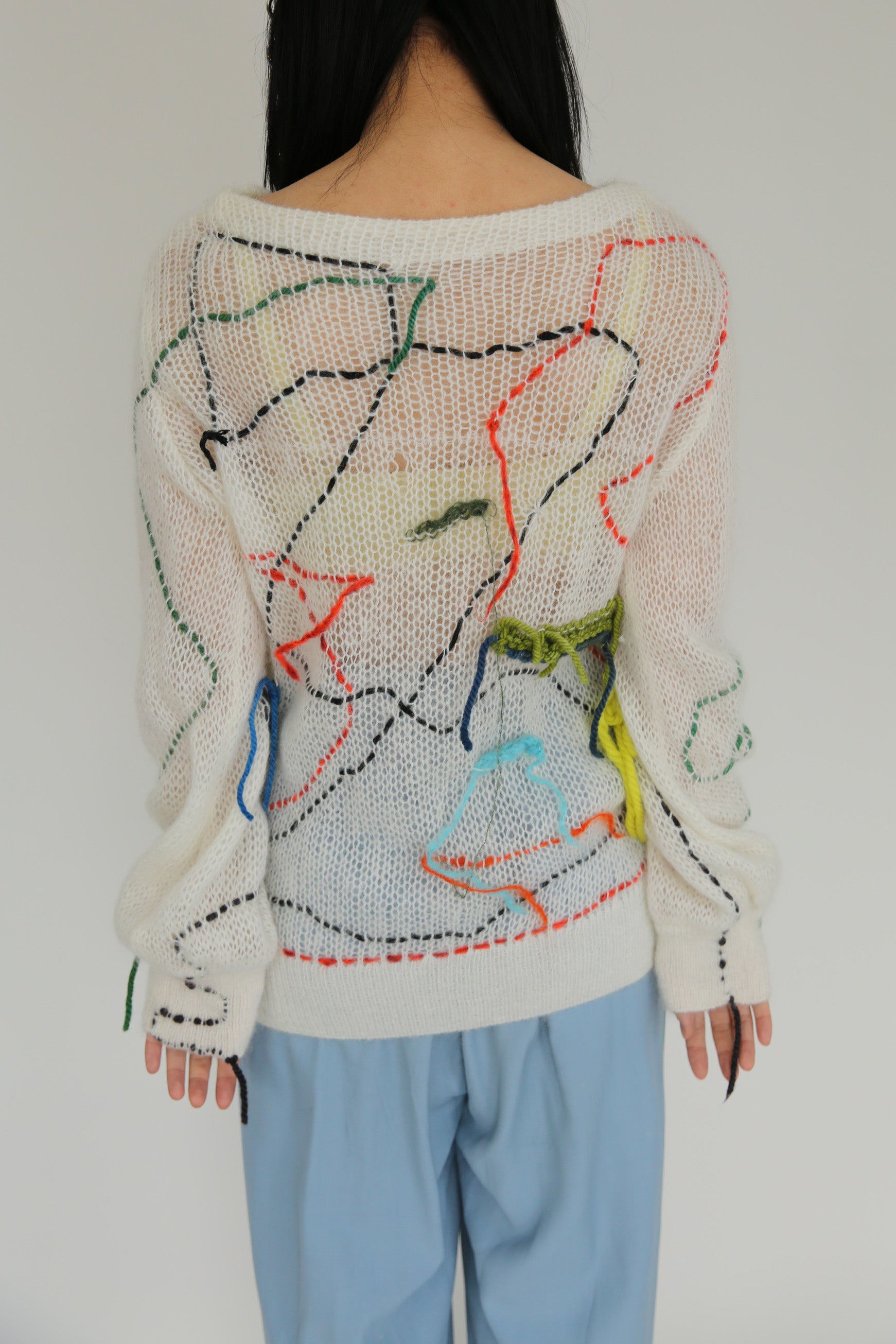 ABSTRACT NUANCES JUMPER