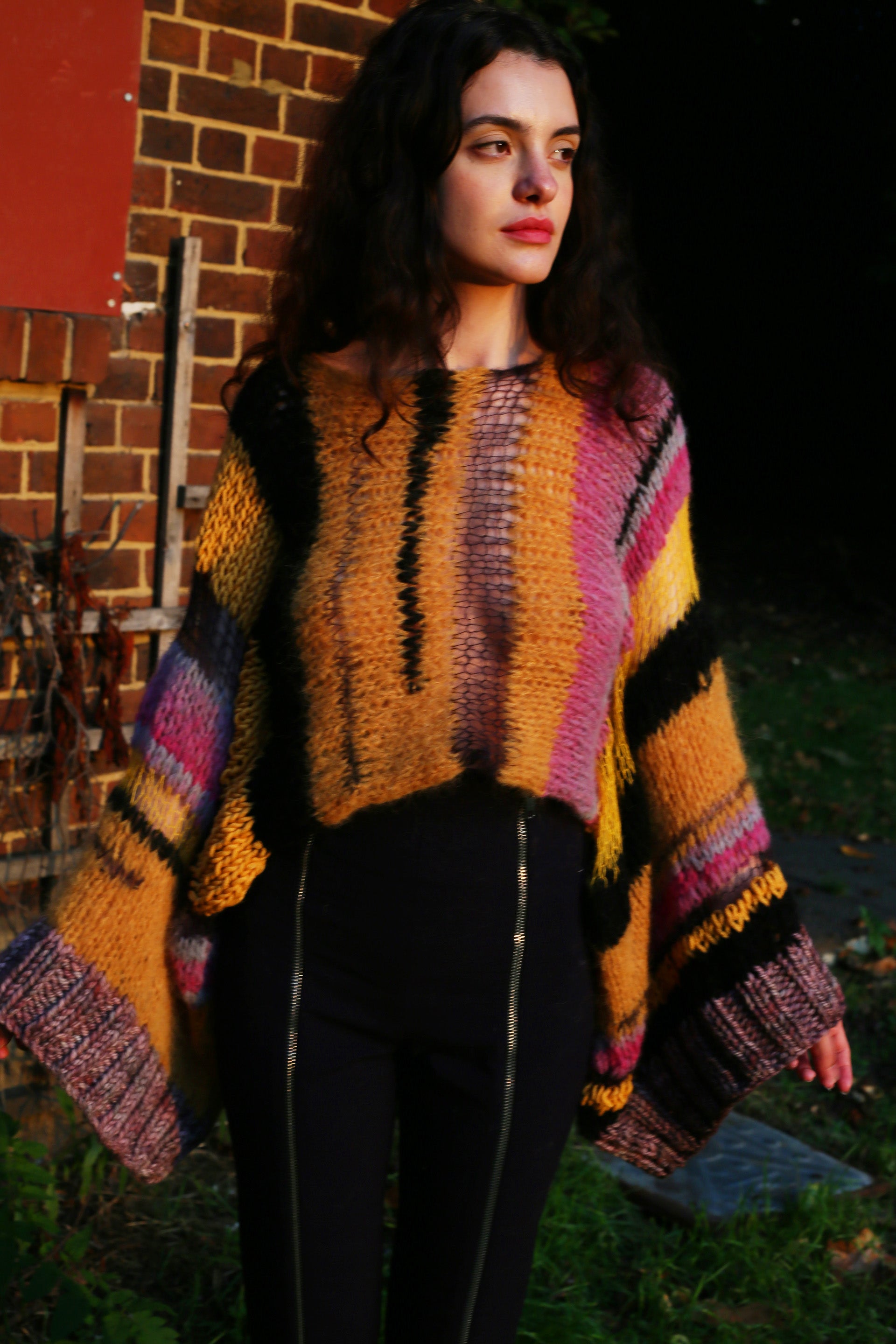 STRIPE THE NIGHT JUMPER