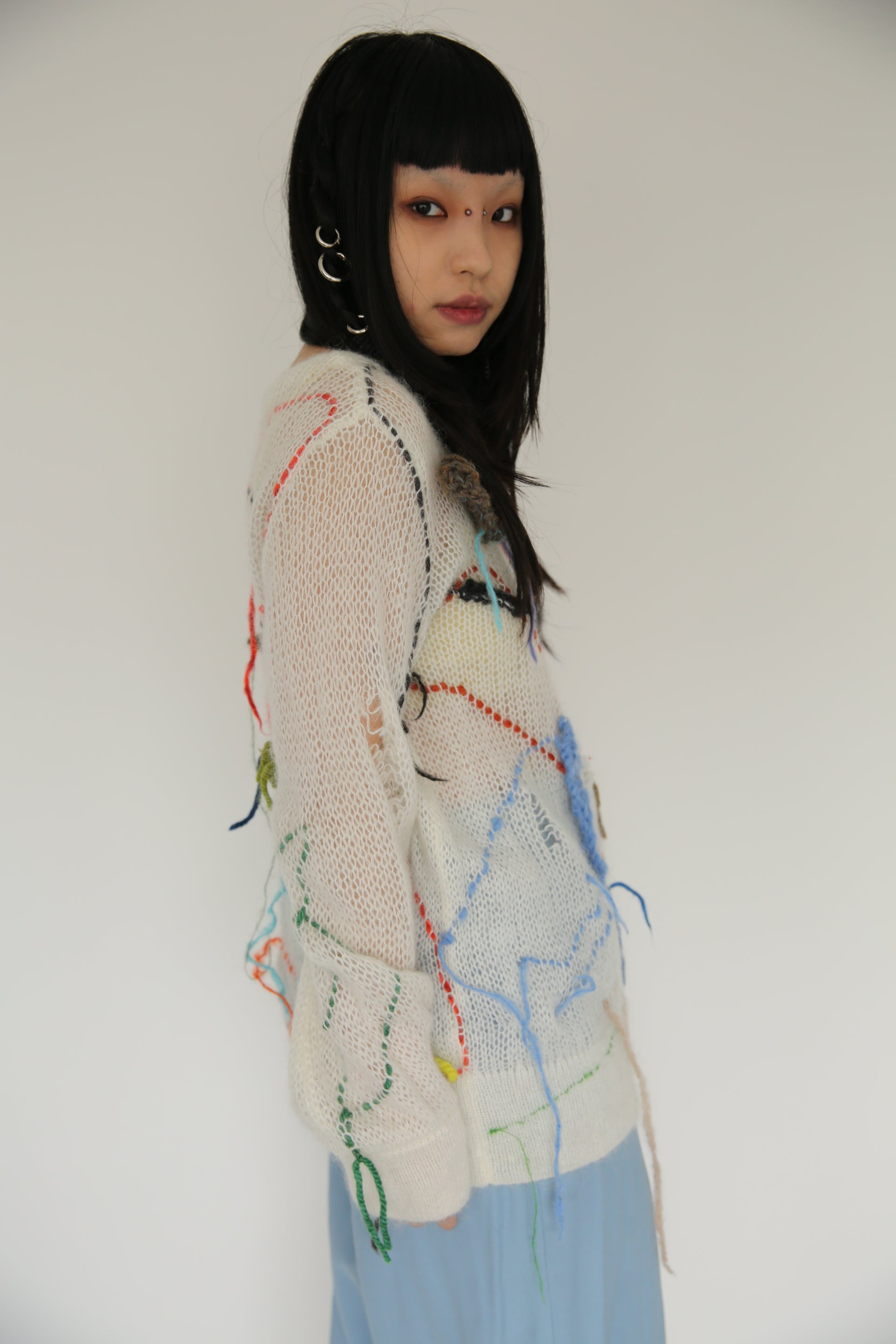 ABSTRACT NUANCES JUMPER