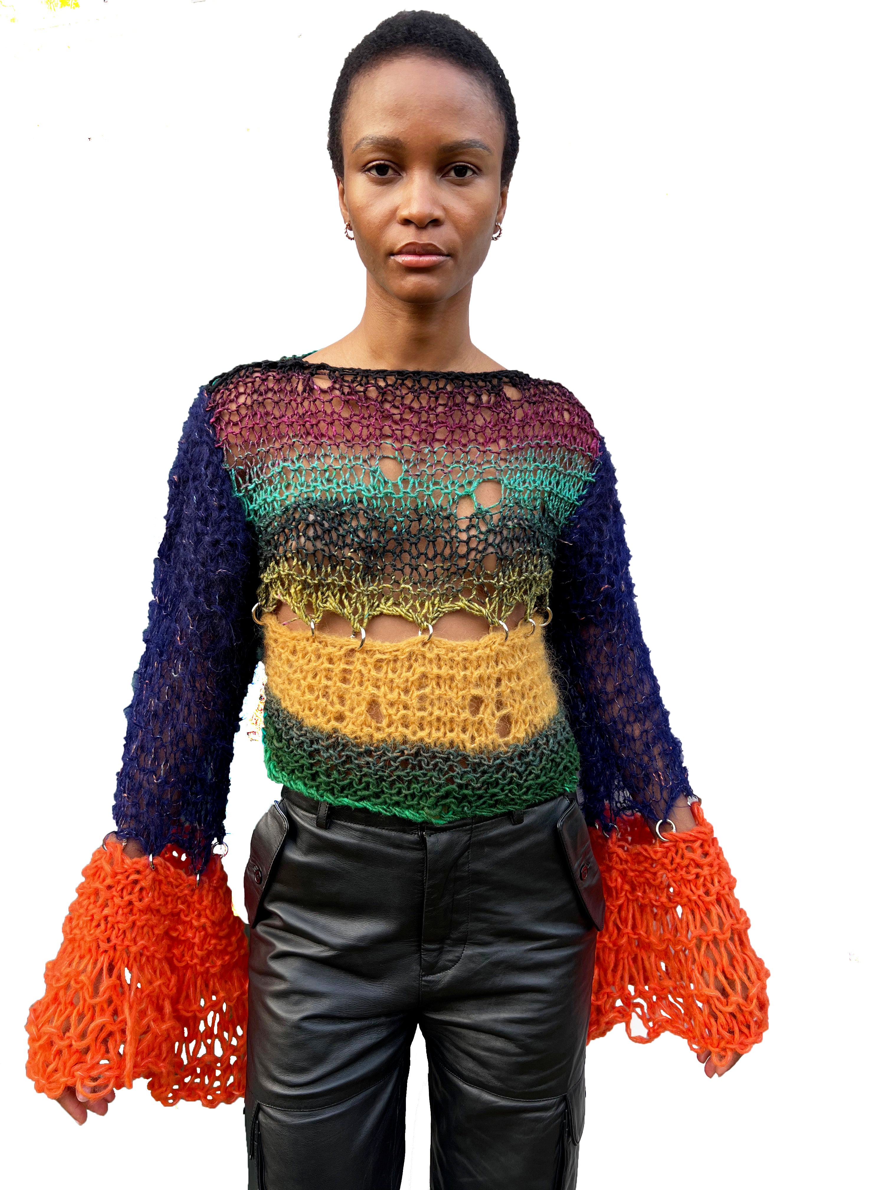 NO ROMANCE PIERCING JUMPER