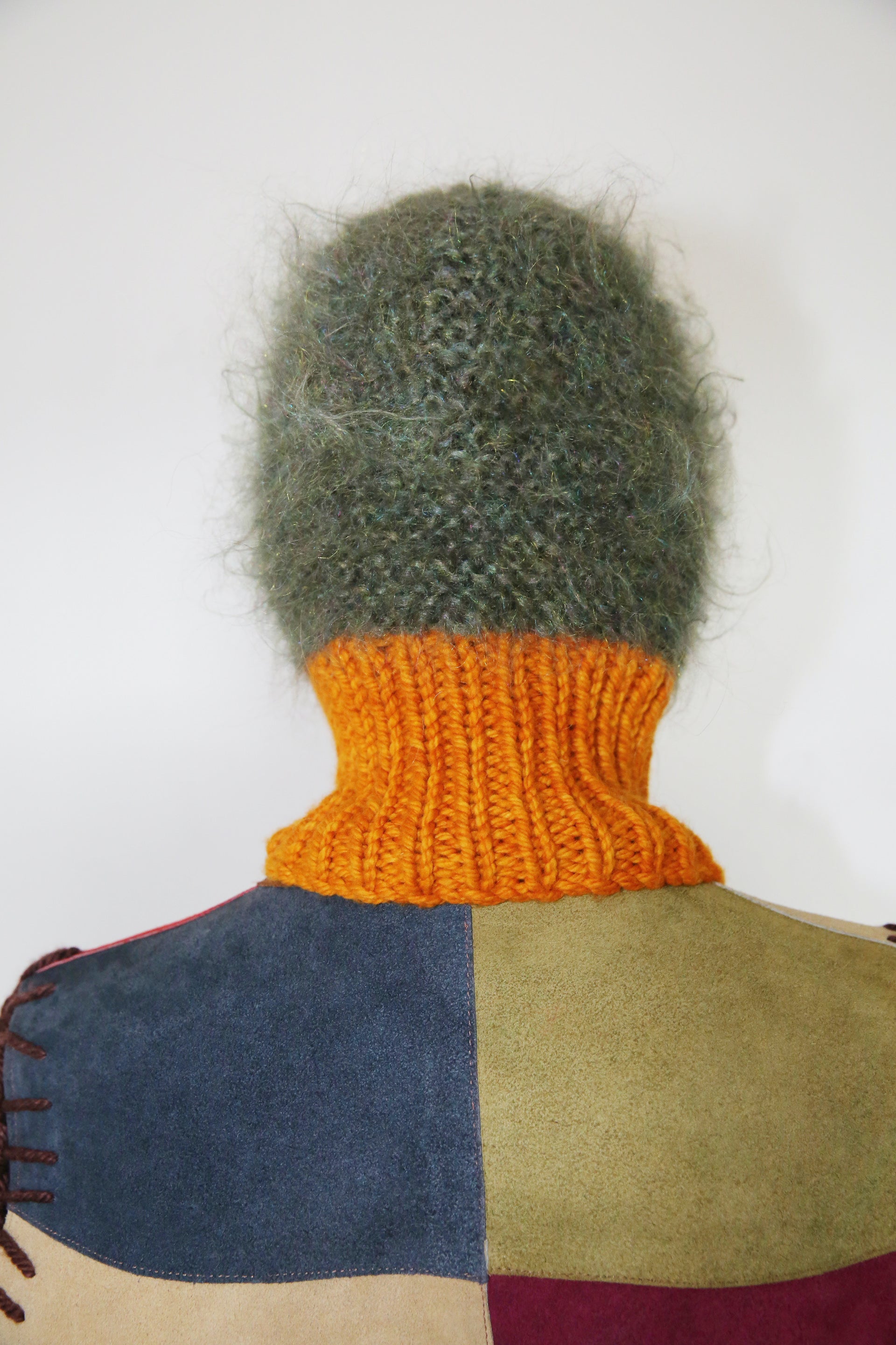 ORANGE AND GREEN PIERCING BALACLAVA
