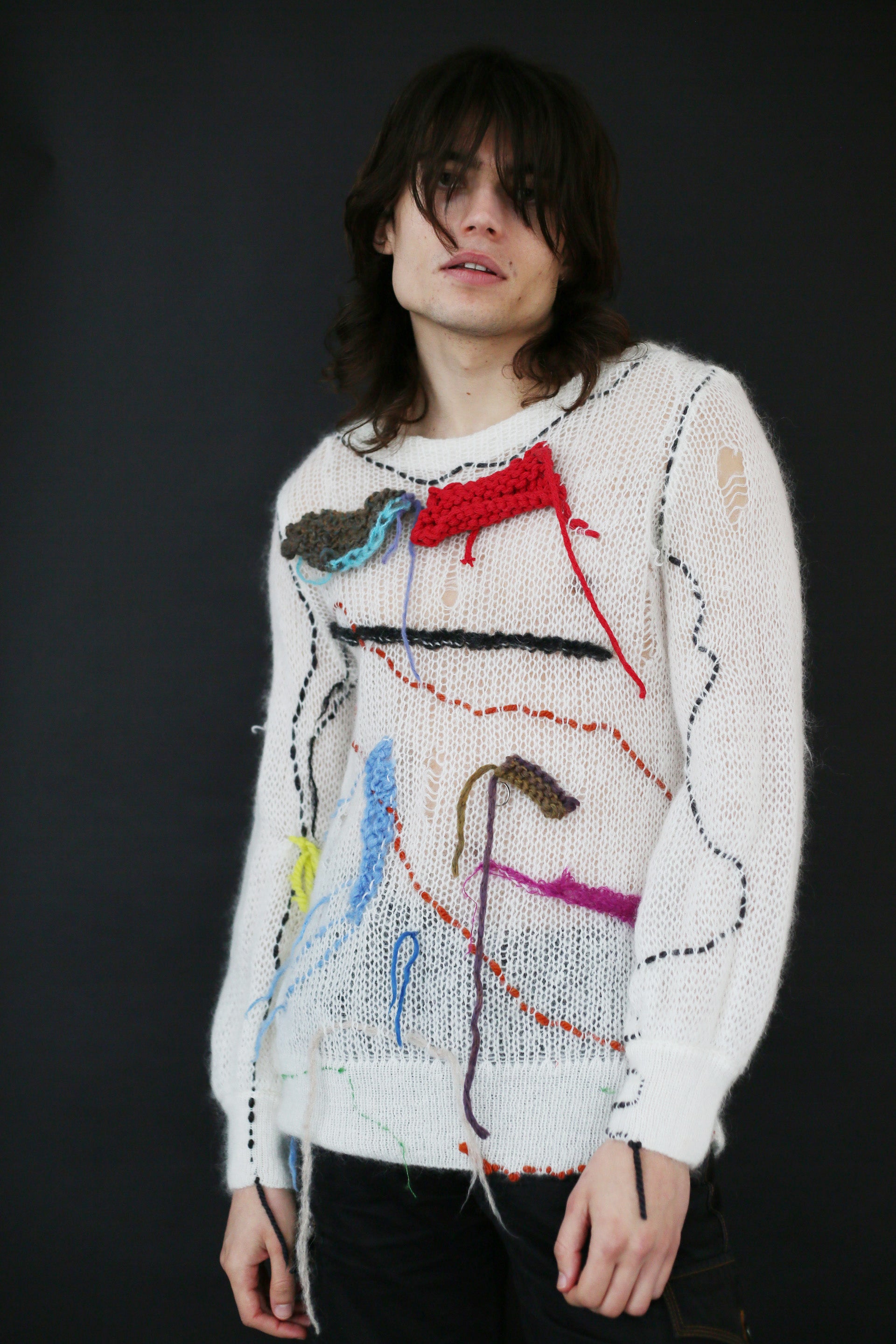 ABSTRACT NUANCES JUMPER