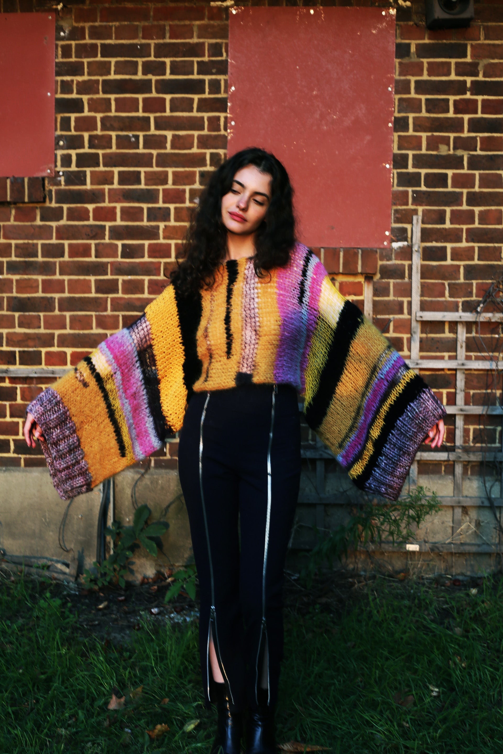 STRIPE THE NIGHT JUMPER