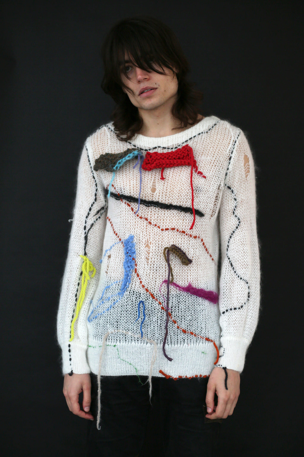 ABSTRACT NUANCES JUMPER