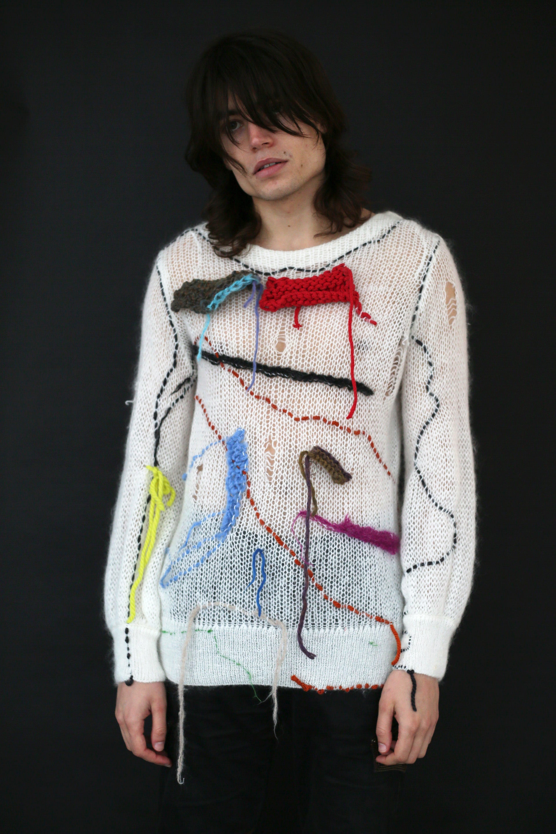 ABSTRACT NUANCES JUMPER