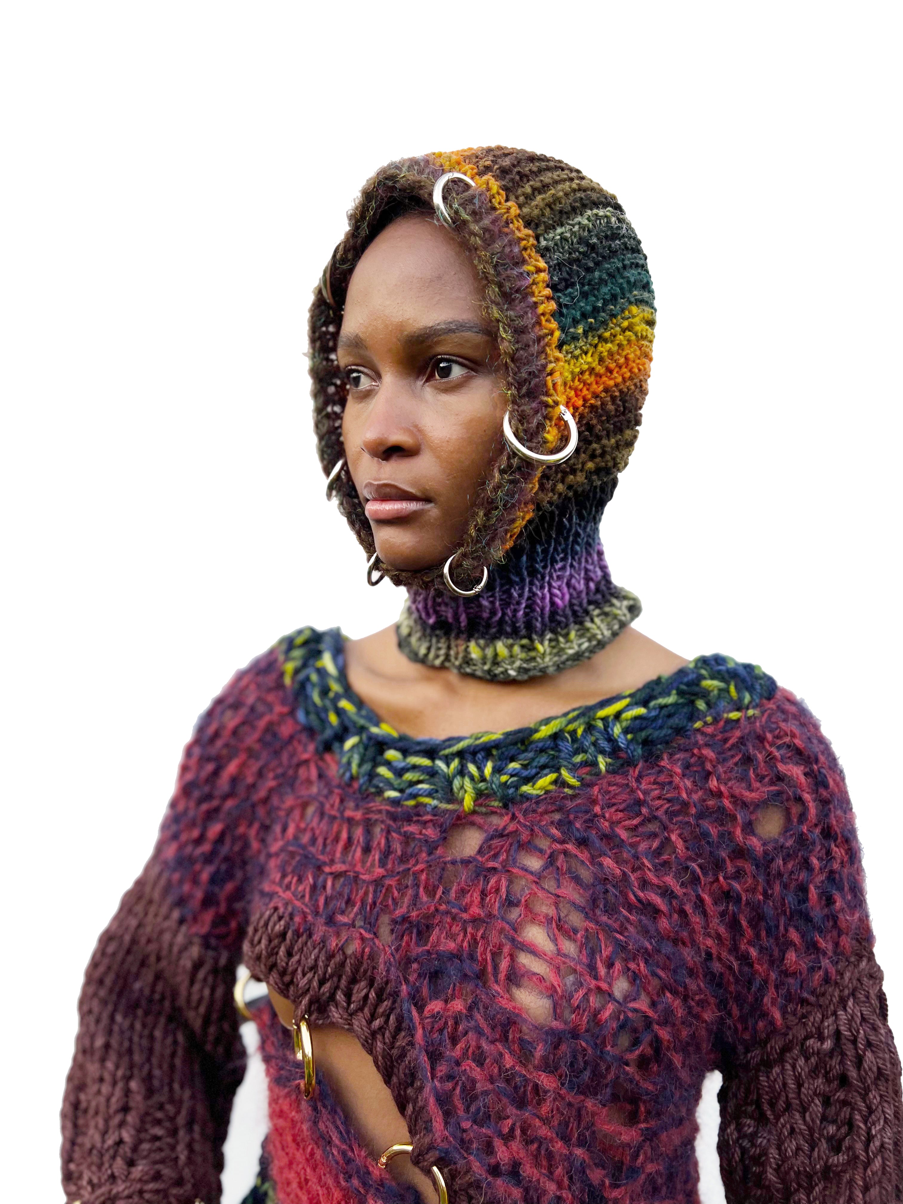 MULTICOLOUR MIDWEIGHT PIERCING BALACLAVA