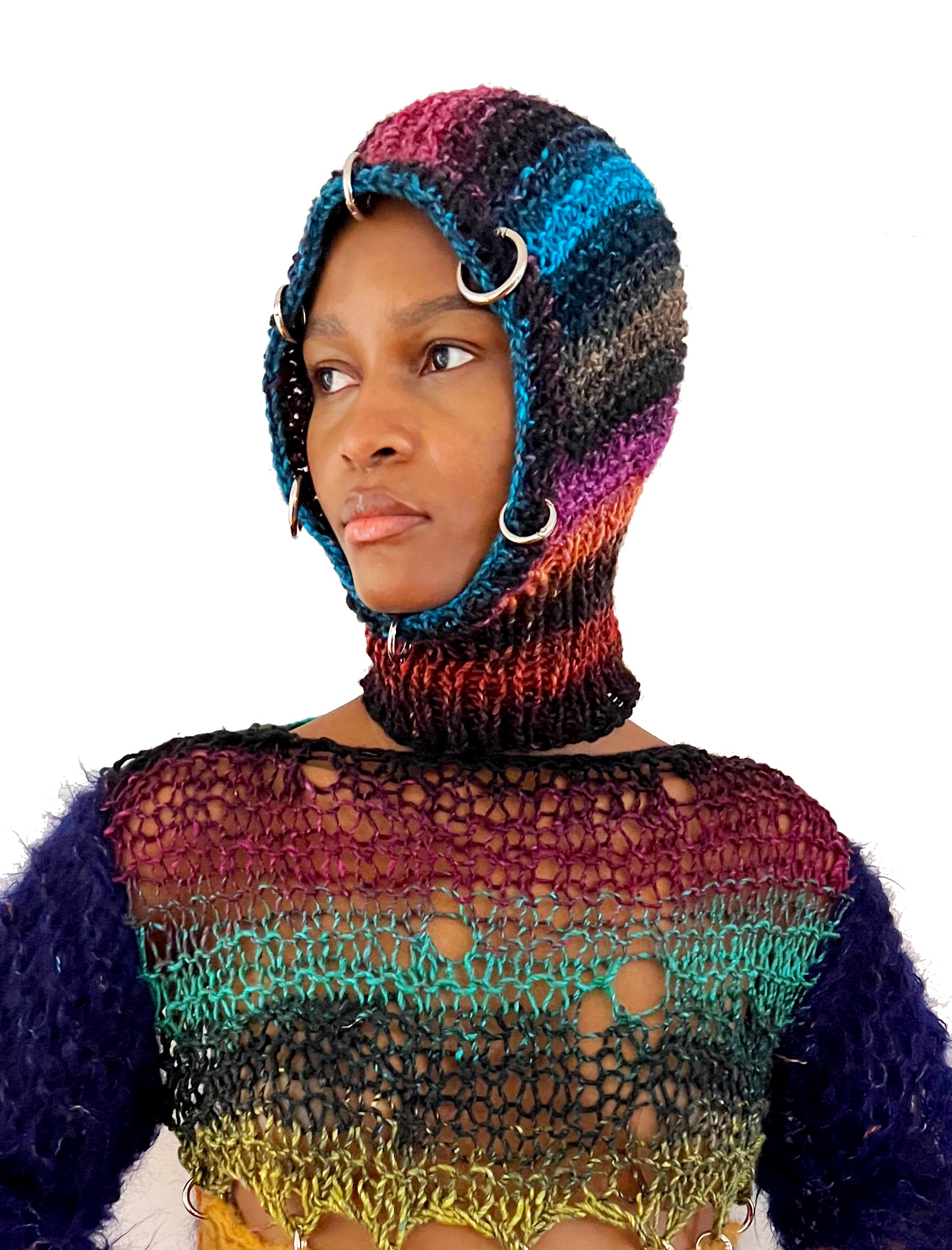 MULTICOLOUR MIDWEIGHT PIERCING BALACLAVA ||
