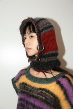 Load image into Gallery viewer, RED, GREY-GREEN AND BLACK HEAVYWEIGHT PIERCING BALACLAVA
