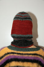 Load image into Gallery viewer, RED, GREY-GREEN AND BLACK HEAVYWEIGHT PIERCING BALACLAVA
