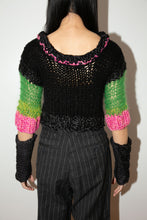 Load image into Gallery viewer, KERMIT CROP JUMPER &amp; ARMWARMERS
